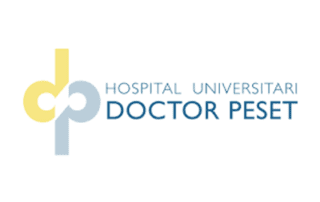 Logo Hospital Universitari Doctor Peset, colaborador de Siel Bleu